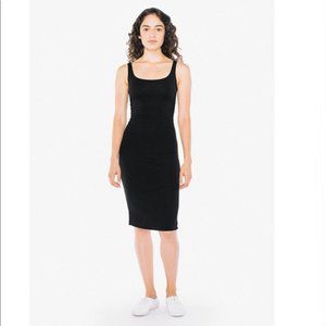 American Apparel Ponte tank dress sz L